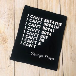 I Can’t Breathe George Floyd Shirt